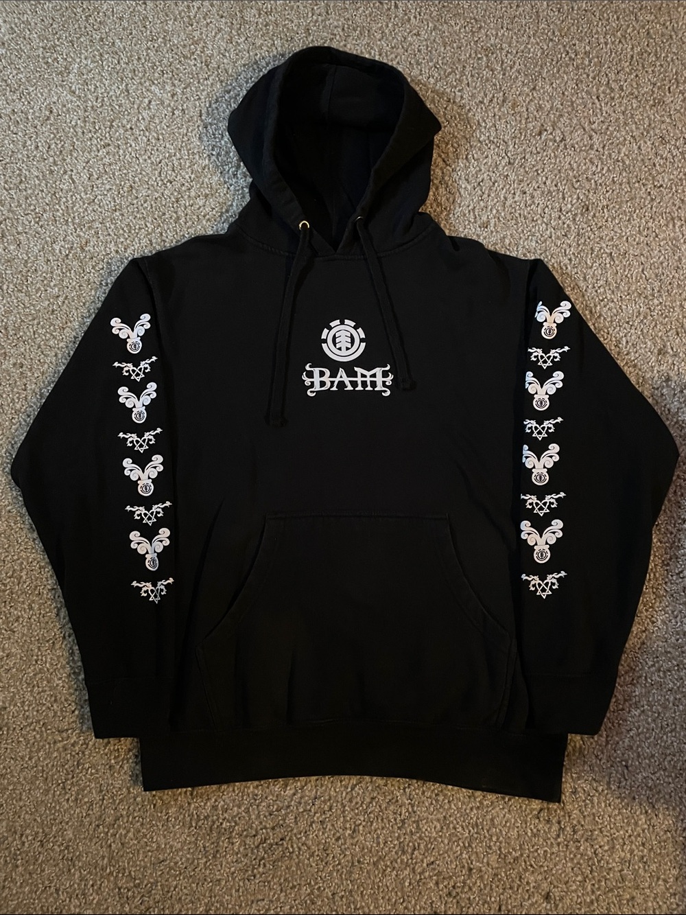Element Bam Margera Men’s Hoodie Like New
